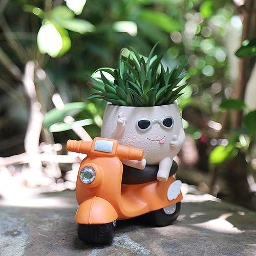 Moped Planter