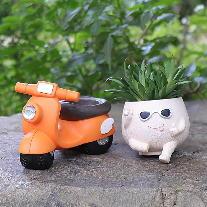 Moped Planter