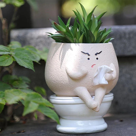 Toilet Planter