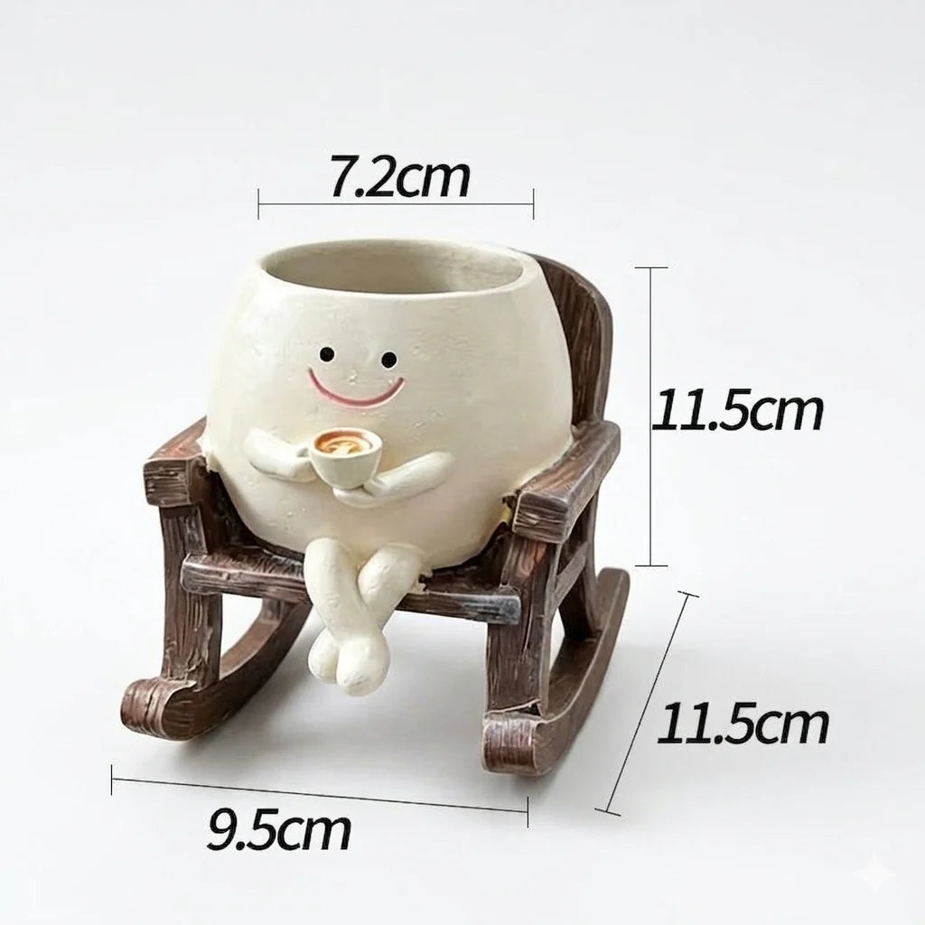 Rocking Chair Planter