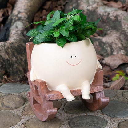 Rocking Chair Planter